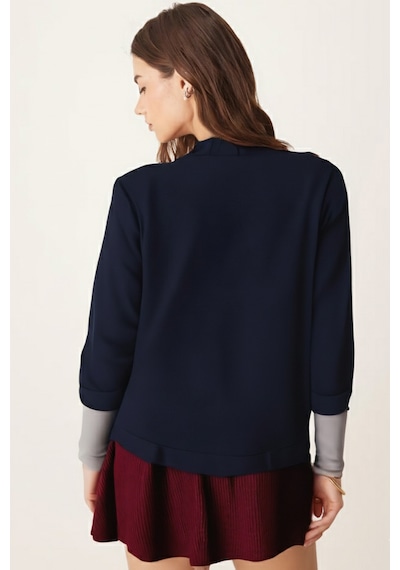 Armonika Kadın Lacivert Duble Kol Ceket Arm-26k001054