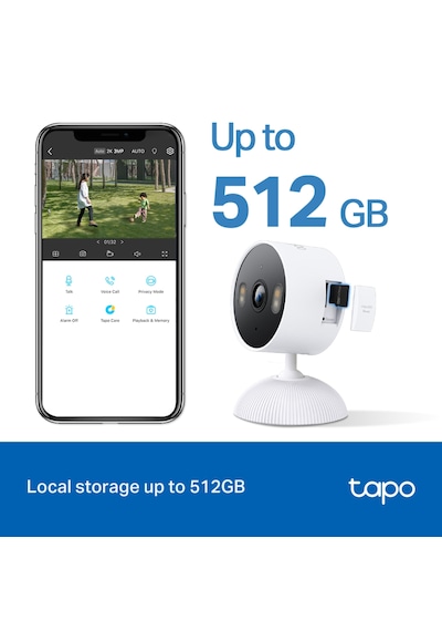 Tp-link Tapo C113 2k 3mp Iç/dış Mekan Wi-fi Güvenlik Kamerası Renkli Gece Görüşü Ip65 Hava Koşullarına Dayanıklı