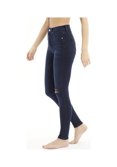 Calvin Klein Hıgh Rıse Super Skın Kadın Mavi Kot Pantolon Calvin Klein Hıgh Rıse Super Skın Kadın Mavi Kot Pantolon