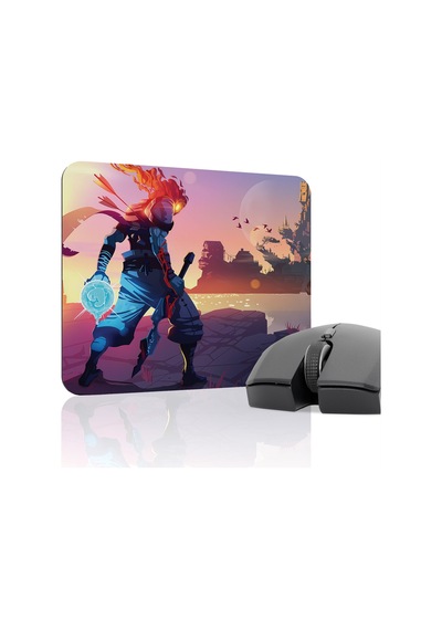 Dead Cells Kaymaz Dikişli Kauçuk Oyuncu Mousepad V1 - 22x18 Gaming Mouse Pad Fare Altlığı