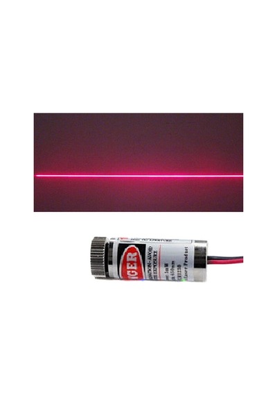 Çizgi Lazer Modül Kırmızı 650nm 3-5v 5mw 650nm Pointer Lens Ile Odak Ayarlı 12mm Çap
