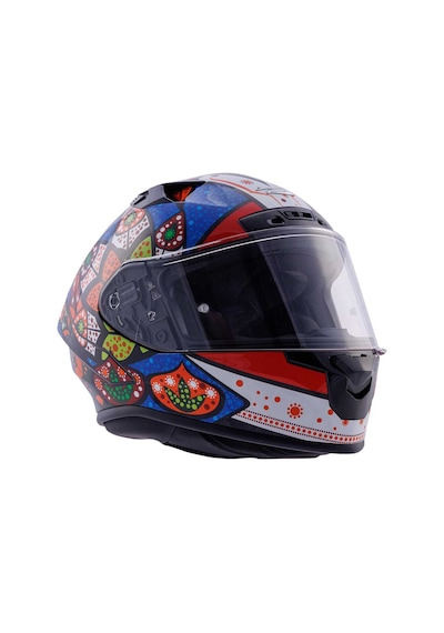 Agv Zeus Zs-826 Bk6 Motosiklet Kaskı Mavi - Siyah