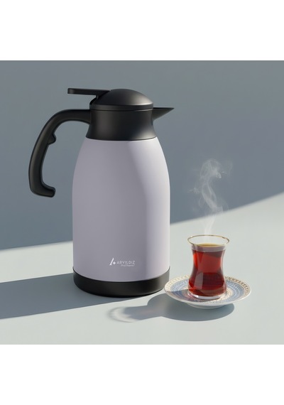 Aryıldız Protherm Termos Gri 2 Litre Renkli