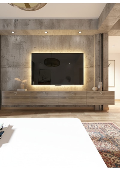Resital Tv Ünitesi S2448-2 Ceviz Ceviz