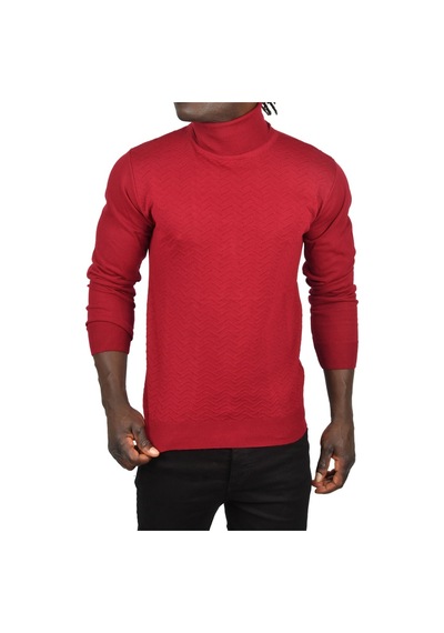 Deepsea Erkek Bordo Zigzag Desenli Tam Balıkçı Yaka Dar Kesim Boğazlı Triko Kazak 2505497 Bordo Deepsea Erkek Bordo Zigzag Desenli Tam Balıkçı Yaka Dar Kesim Boğazlı Triko Kazak 2505497 Bordo