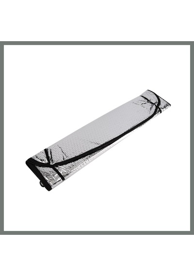 Bezos Metalize Ön Cam Oto Güneşlik 130x60cm Gri Mmbz Standart