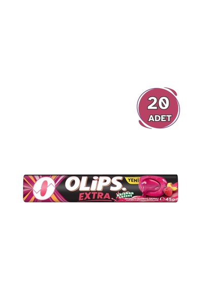 Extra Şeftali & Frambuaz Aromalı Şeker 45g - 20 Adet