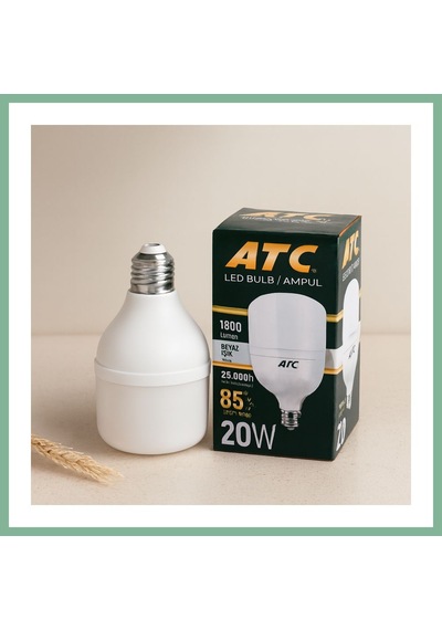 Bşkvirgo 20w E27 Led Ampul 6500k 1800 Lumen Bsk2026 Standart