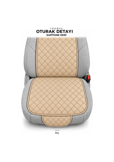 Volkswagen Taigo 2022+ Suni Deri Kapitone Minder 5 Parça
