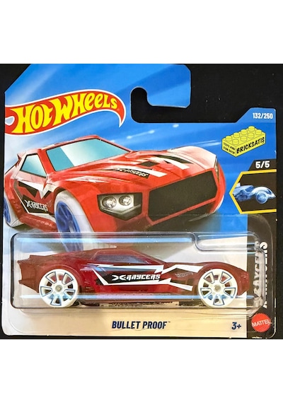 Hot Wheels Tekli Arabalar Bullet Proof Jjj85 X-raycers Çok Renkli