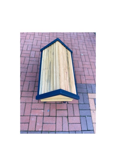 Kedi Evi Kedi Yuvası Özel Tasarım %100 Korunaklı İç Ve Dış Mekan 70x45cm Ayaklar Hariç