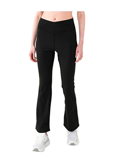 Musclecloth Aura Cross Flare Pantolon Siyah