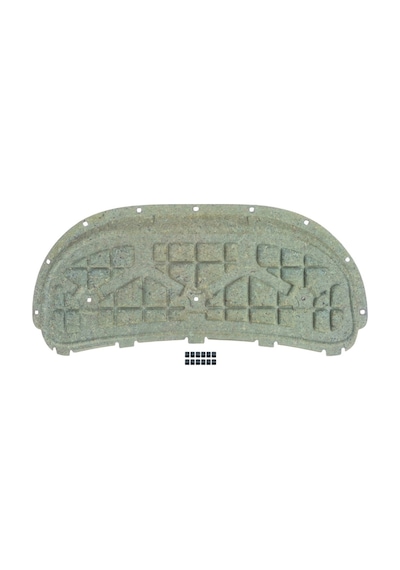 Skoda Roomster 2006-10 Motor Kaput Alt İzolasyon Keçesi 5j0863831