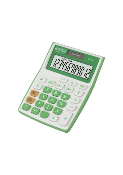 Bigpoint Hesap Makinesi 12 Hane Yeşil