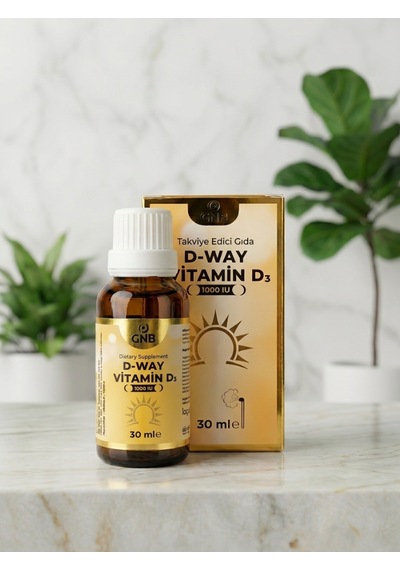 Gnb D-way Vitamin D3 1000 Iu Takviye Edici Gıda Sprey 30 Ml