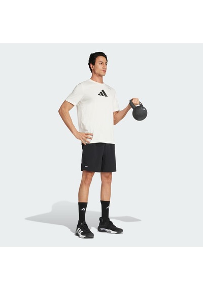 Adidas Jm8976 M Tr Cat G T Clımacool Category Training Graphic Erkek Tshırt Ekru