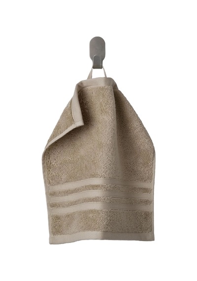 Ikea Brokglım El Ve Yüz Havlusu 30 X 30 Cm Koyu Bej