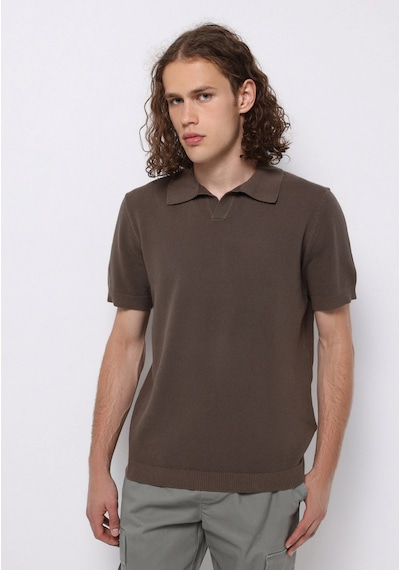 Colin's Colins Regular Fit Erkek Bej Kazak Cl1075916 Q1.v2 Lbr Light Brown