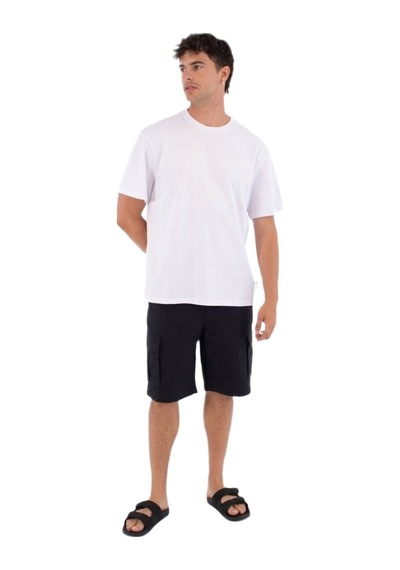 Hurley Hurley Bubble Back Print Erkek Beyaz Tişört 908