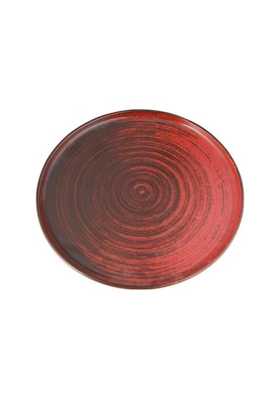 Porland Ethos Lykke Kırmızı Düz Tabak 18cm 04alm005772 Kırmızı