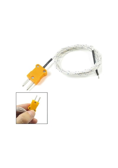 K-type Tp-01 Thermocouple Sıcaklık Isı Sensör 1 Metre Prob Rtd Isıtıcı Fırın Kazan Termostat