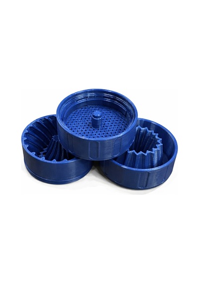 Baharat Öğütücü Grinder - 3d Baskı, Mıknatıslı Kapaklı Sarı