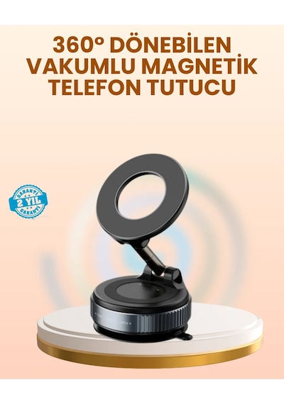 Vakumlu Manyetik Araç Telefon Tutucu Güçlü Tutuş 87792119