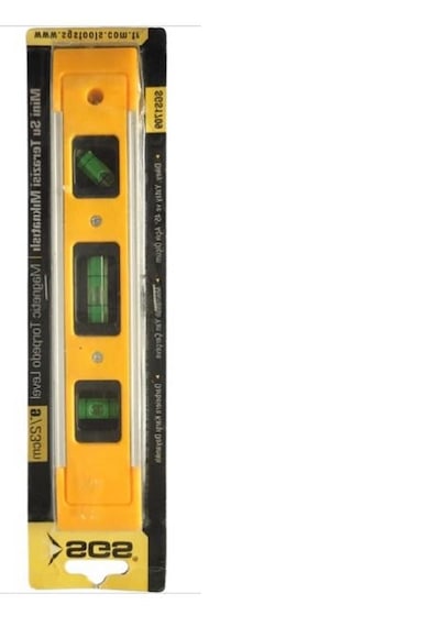 Sgs Alüminyum Mıknatıslı Su Terazisi Mini 23cm