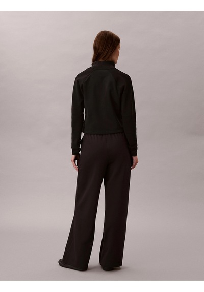 Calvin Klein Ponte Logolu Bel Bantlı Kadın Siyah Eşofman Altı Lv044e622g-ub1 Siyah