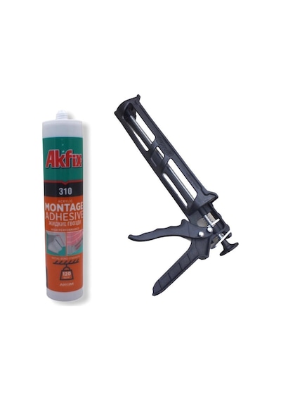 Kartonpiyer & Stropiyer Yapıştırıcı Beyaz 310 Ml Silikon Tabancas Beyaz