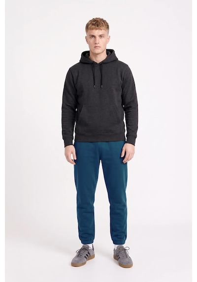 Markapia Erkek Kapüşonlu Cepli İçi Polarlı Sweatshirt Çok Renkli S Antrasi T M Antrasit