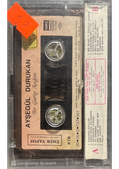 Plak Değildir Kaset Tir Ayşegül Durukan Bir Garip Aşığım Kaset