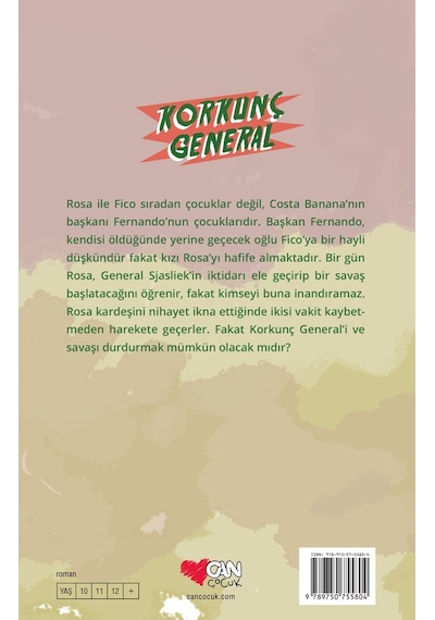 Can Çocuk - Korkunç General - 9789750755804