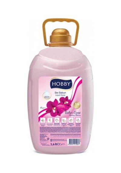 Hobby Gül Sıvı Sabun 4 x 3 L