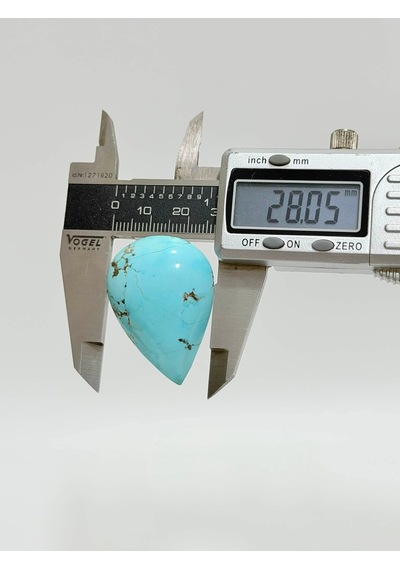 Doğal İran Nişabur Firuze Turkuaz Taşı 94,5 Karat - 18,9 Gram T232