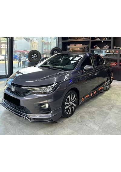 Honda City Ön Ek Karlık Plastik Mat Siyah 2022 2023 2024 2025 Karlık+bodykit+ek