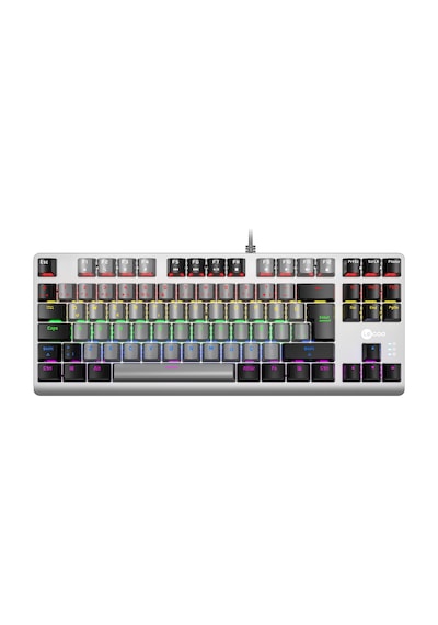 Lecoo GK304 Kablolu Red Switch Makrolu RGB Gaming Mekanik Türkçe Q Klavye