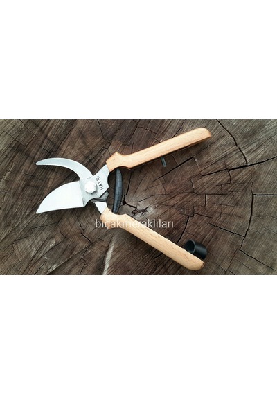 El Dövmesi Budama Makası-4Mm-Ahşap Sap