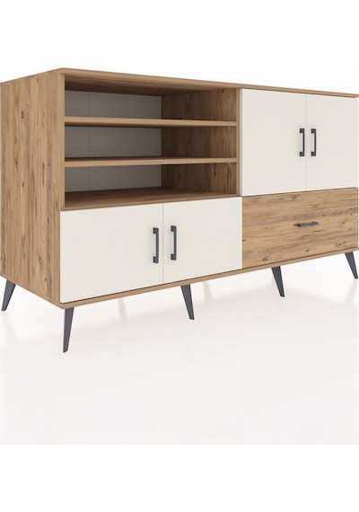 Kronos Konsol 5 Raflı Tek Çekmeceli 4 Kapaklı 176x59x99 Çam-aytaş Çam-aytaşı/çam Kronos Konsol 5 Raflı Tek Çekmeceli 4 Kapaklı 176x59x99 Çam-aytaş Çam-aytaşı/çam