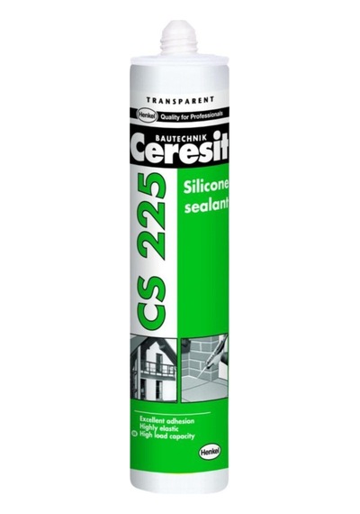 Ceresit Cs 225 Şeffaf Silikon 280 Gr