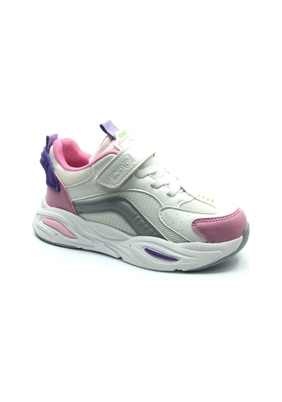 Cool Evo-toti Sneaker Ortopedik Taban Unisex Çocuk Spor Ayakkabı Pudra