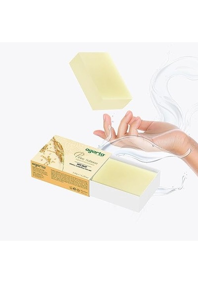 Doğal El Yapımı Cilt Beyazlatıcı Pirinç Sabunu 150 Gr Acı Badem