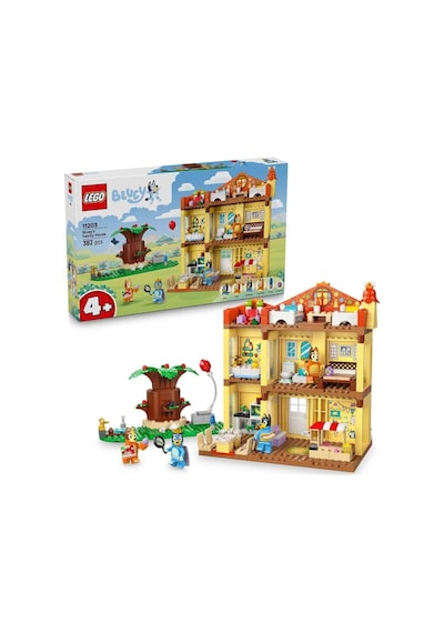 LEGO 11203 Lego Duplo Bluey Bluey'nin Aile Evi 382 Parça +4 Yaş