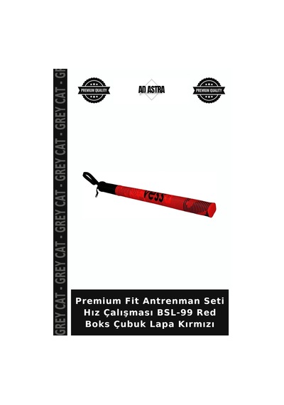 Premium Fit Antrenman Seti Hız Çalışması Bsl-99 Red Boks Çubuk Lapa Kırmızı