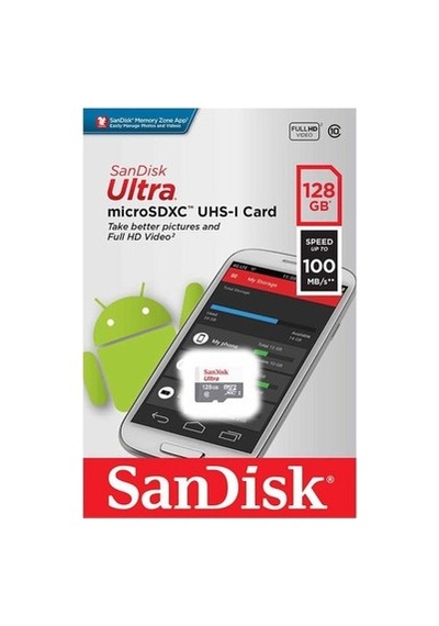 Sandisk Ultra Microsdxc 128gb C10 Uhs-1 Yüksek Okuma Hızı İle Uyumlu Sistemler