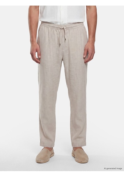 Lcw Vision Bej Regular Fit Keten Karışımlı Erkek Pantolon Lcw Vision Bej Regular Fit Keten Karışımlı Erkek Pantolon