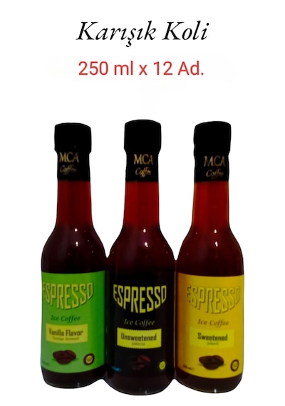 Mca Coffee Espresso Soğuk Kahve 12 x 250 ML