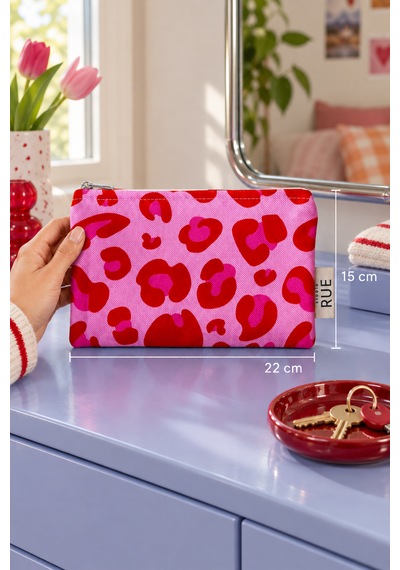 Makyaj Çantası Ve Seyahat Düzenleyici - 22x15 Cm Fermuarlı Organizer