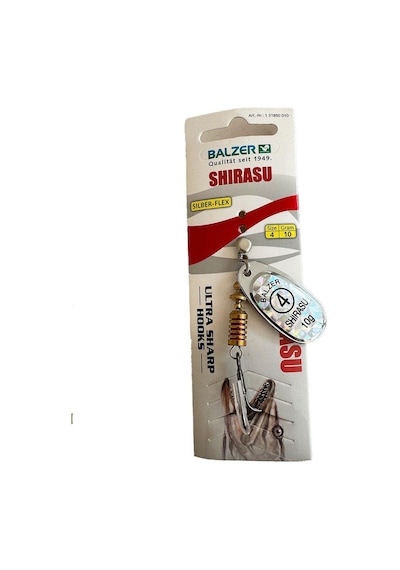 Balzer Shirasu Silber-flex No:4 10gr Turna Kaşığı