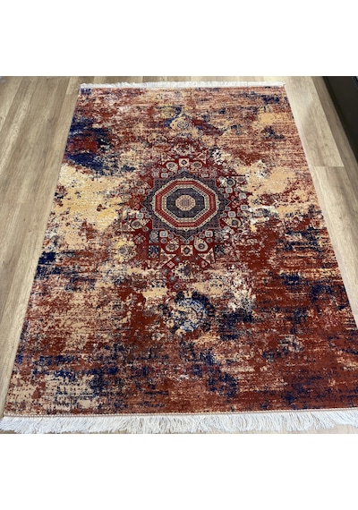 Hoom Rugs Tebriz Kr05 150 Tarak Makina Halısı Çok Renkli